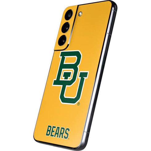 Baylor University BU Yellow Galaxy S22 Skin